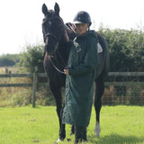 EQUIDRY Women's Thin Fleece Evolution #colour_black-forest-green