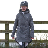 EQUIDRY Girl's Bronte Riding Coat #colour_grey