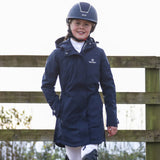 EQUIDRY Girl's Bronte Riding Coat #colour_navy