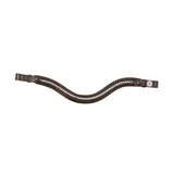 Dublin Clincher Wave Leather Bridle Browband with Wave Design