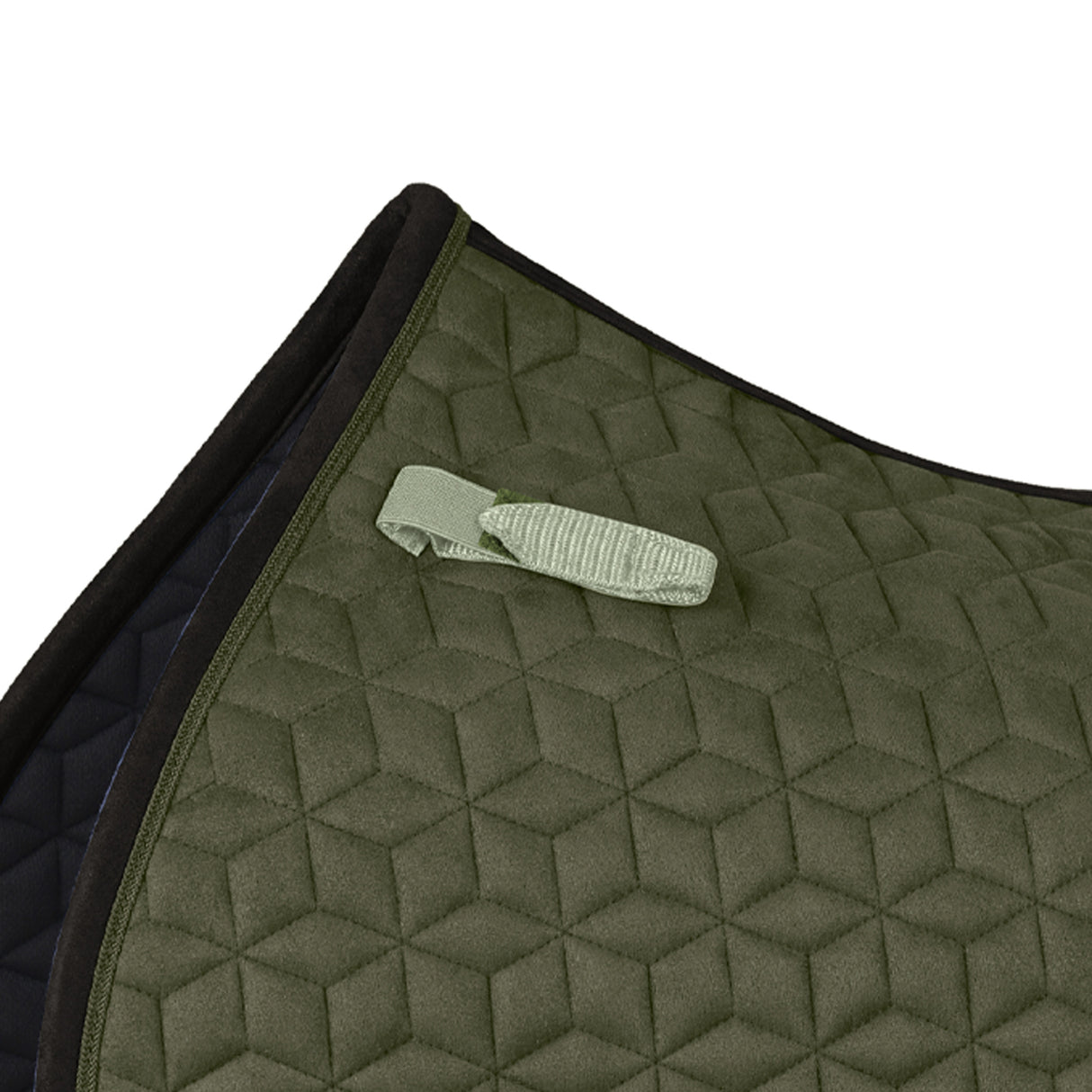 Weatherbeeta Suede Elite Air-Tec Jump Shaped Saddle Pad