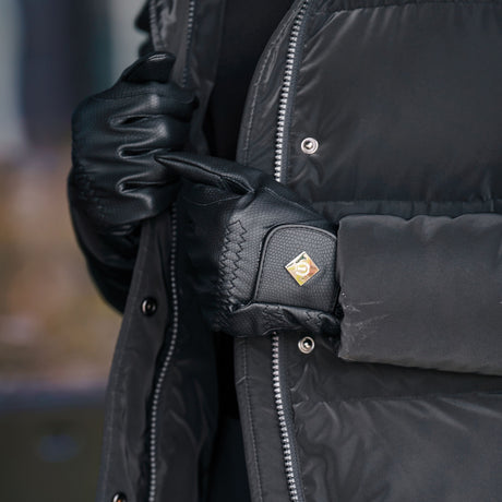 Imperial Riding Essentials Elegance Gloves #Colour_black