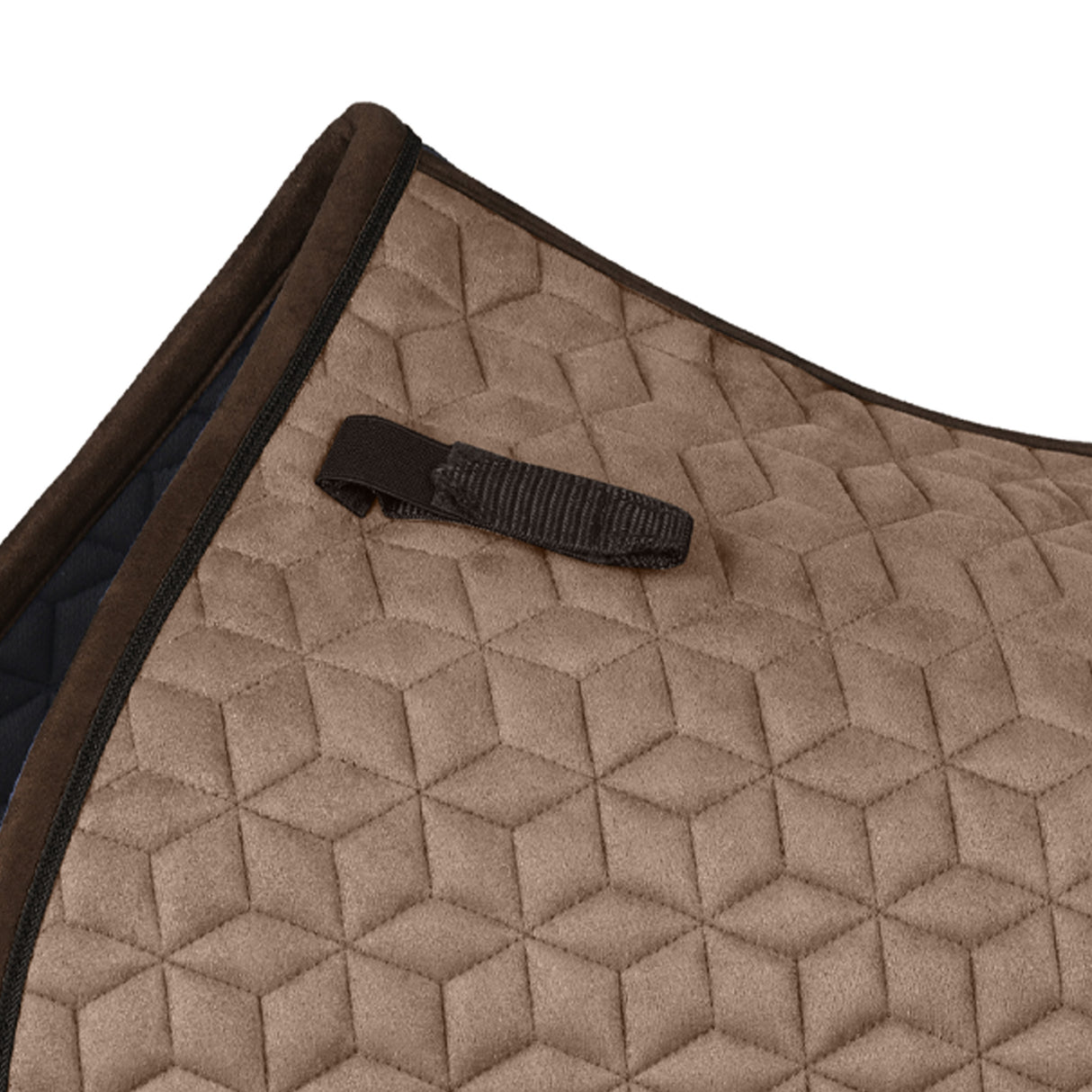 Weatherbeeta Suede Elite Air-Tec Jump Shaped Saddle Pad