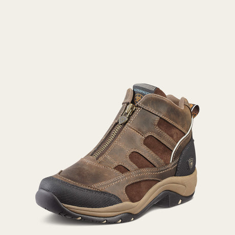 Ariat Women's Terrain Zip Waterproof #colour_brown