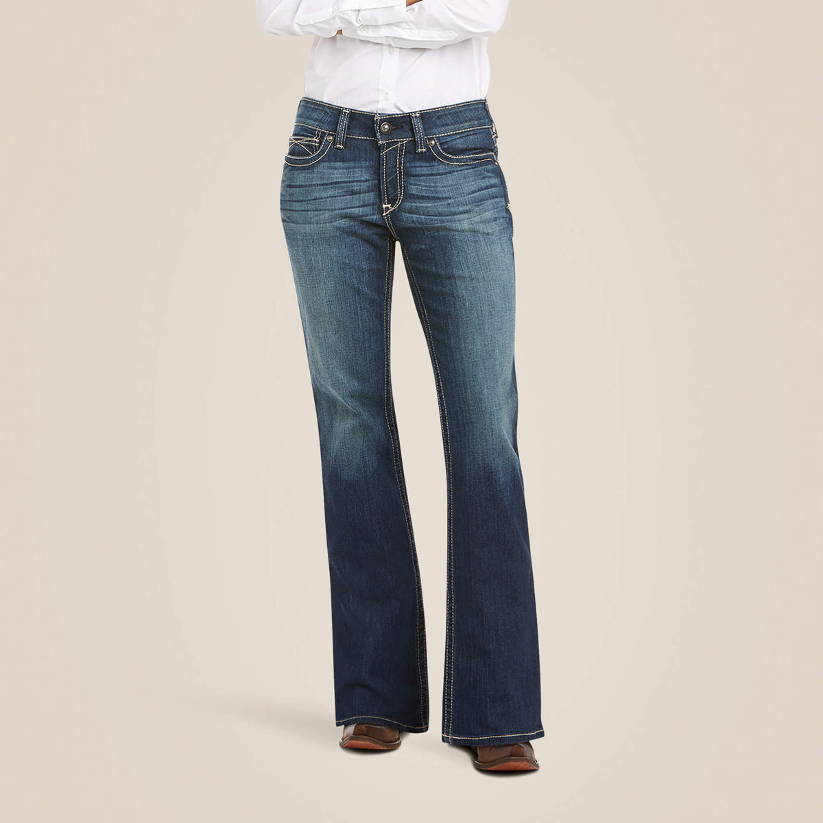 Ariat Women's Mid Rise Original Boot Cut Jeans
