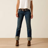 Ariat Women's Mid Rise Icon Straight Leg Jeans