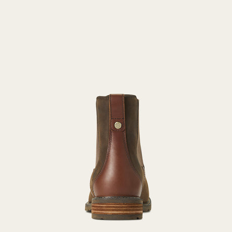 Ariat Women's Wexford Waterproof Chelsea Boot - Dark Brown - Java
