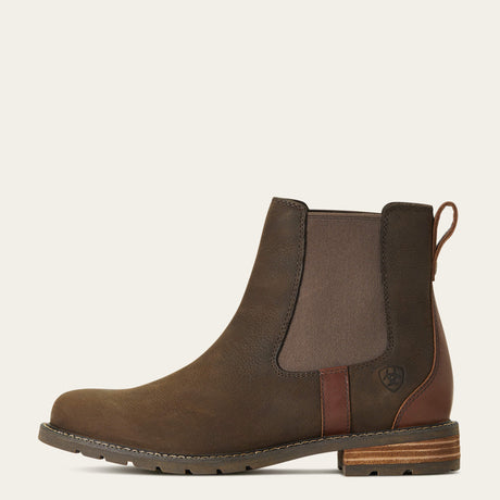 Ariat Women's Wexford Waterproof Chelsea Boot - Dark Brown - Java