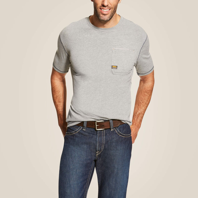 Ariat Men's Rebar Workman T-Shirt #colour_grey