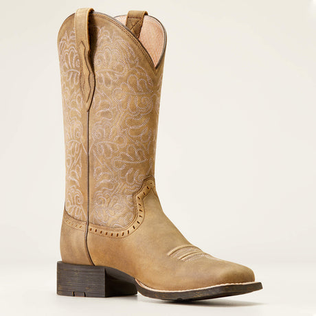 Ariat Women's Round Up Remuda Wide Square Toe Western Boot