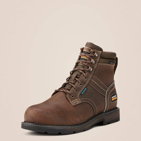 Ariat Men's Groundbreaker 6" Waterproof Steel Toe Work Boot