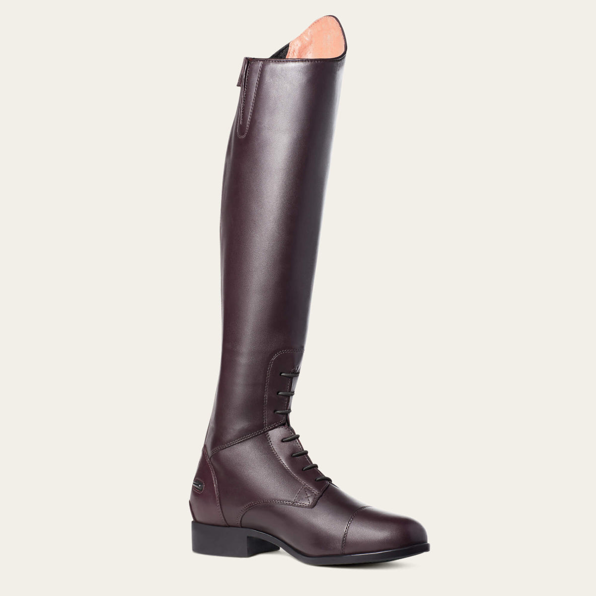 Ariat Women's Heritage Contour II Field Zip Tall Riding Boot - Black - Sienna