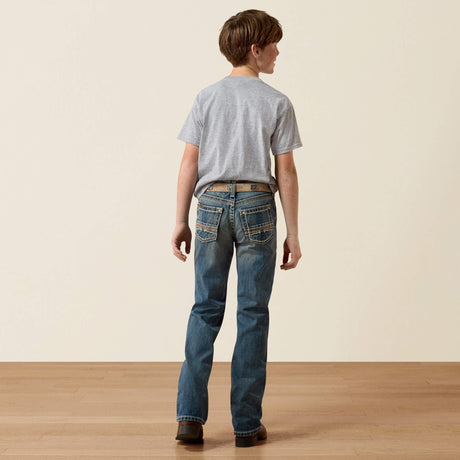 Ariat Kids' B4 Relaxed Coltrane Boot Cut Jean