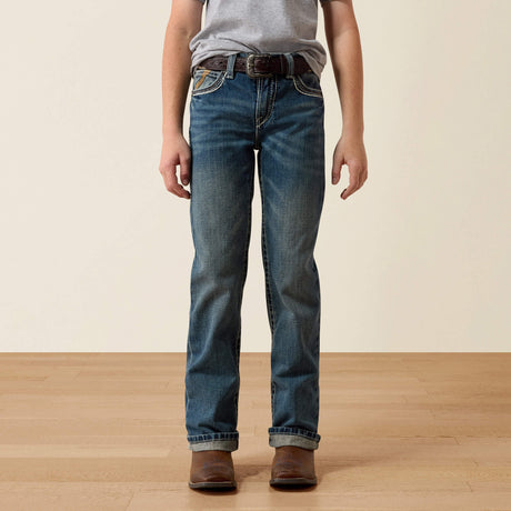 Ariat Kids' B4 Relaxed Coltrane Boot Cut Jean
