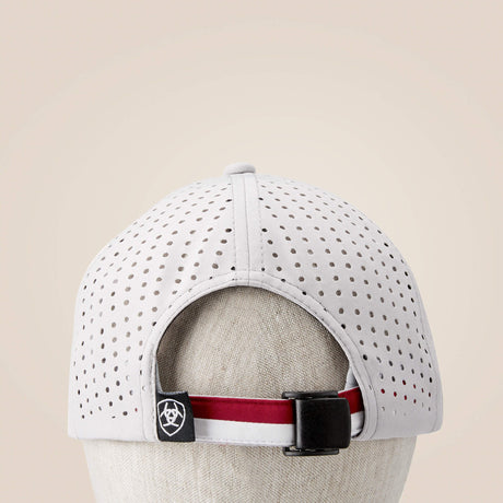 Ariat Tri Factor Cap - Chocolate Brown - Silver Grey
