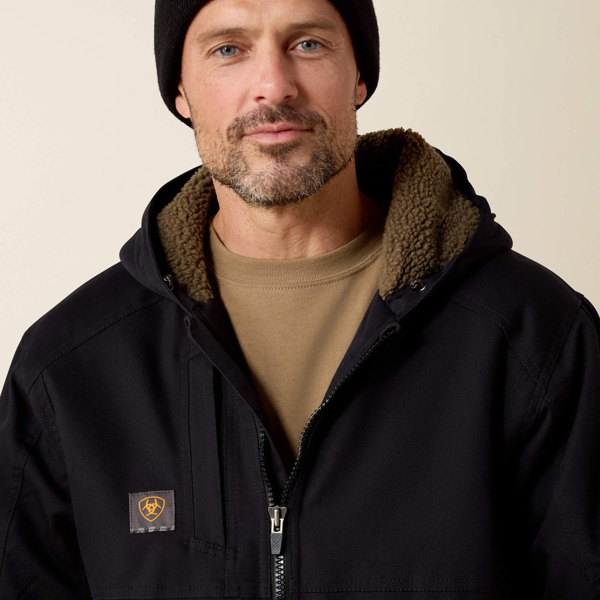 Ariat Men's Rebar DuraCanvas Jacket - Wren - Black