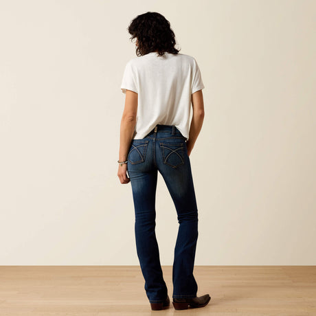 Ariat Women's R.E.A.L. Perfect Rise Stretch Rosa Boot Cut Jean