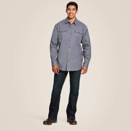 Ariat Men's Rebar Made Tough DuraStretch Work Shirt
