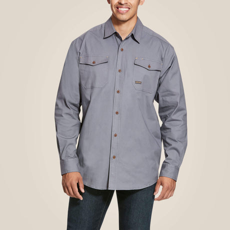 Ariat Men's Rebar Made Tough DuraStretch Work Shirt
