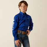 Ariat Kids' Team Logo Twill Classic Fit Shirt