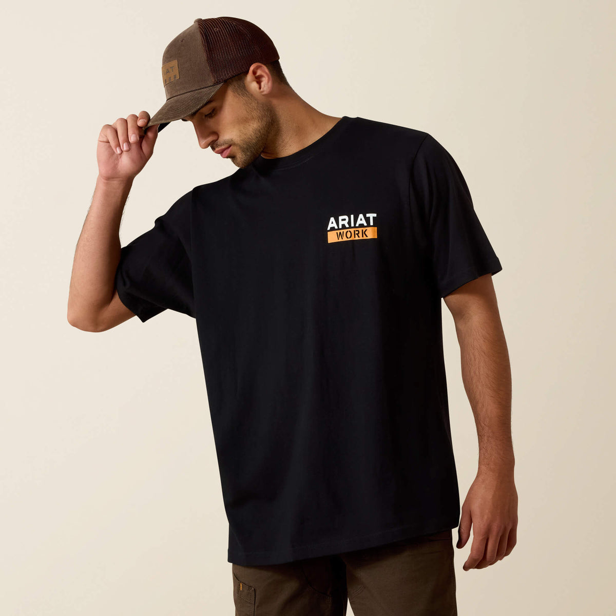Ariat Men's Rebar Cotton Strong Roughneck Graphic T-Shirt