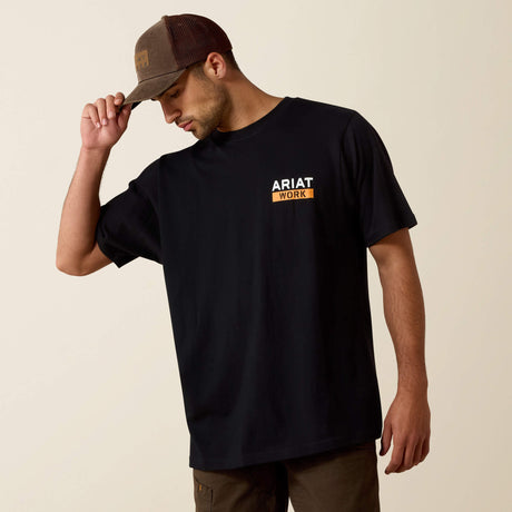Ariat Men's Rebar Cotton Strong Roughneck Graphic T-Shirt