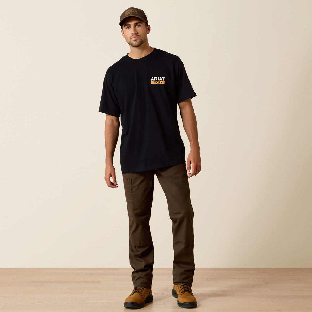 Ariat Men's Rebar Cotton Strong Roughneck Graphic T-Shirt