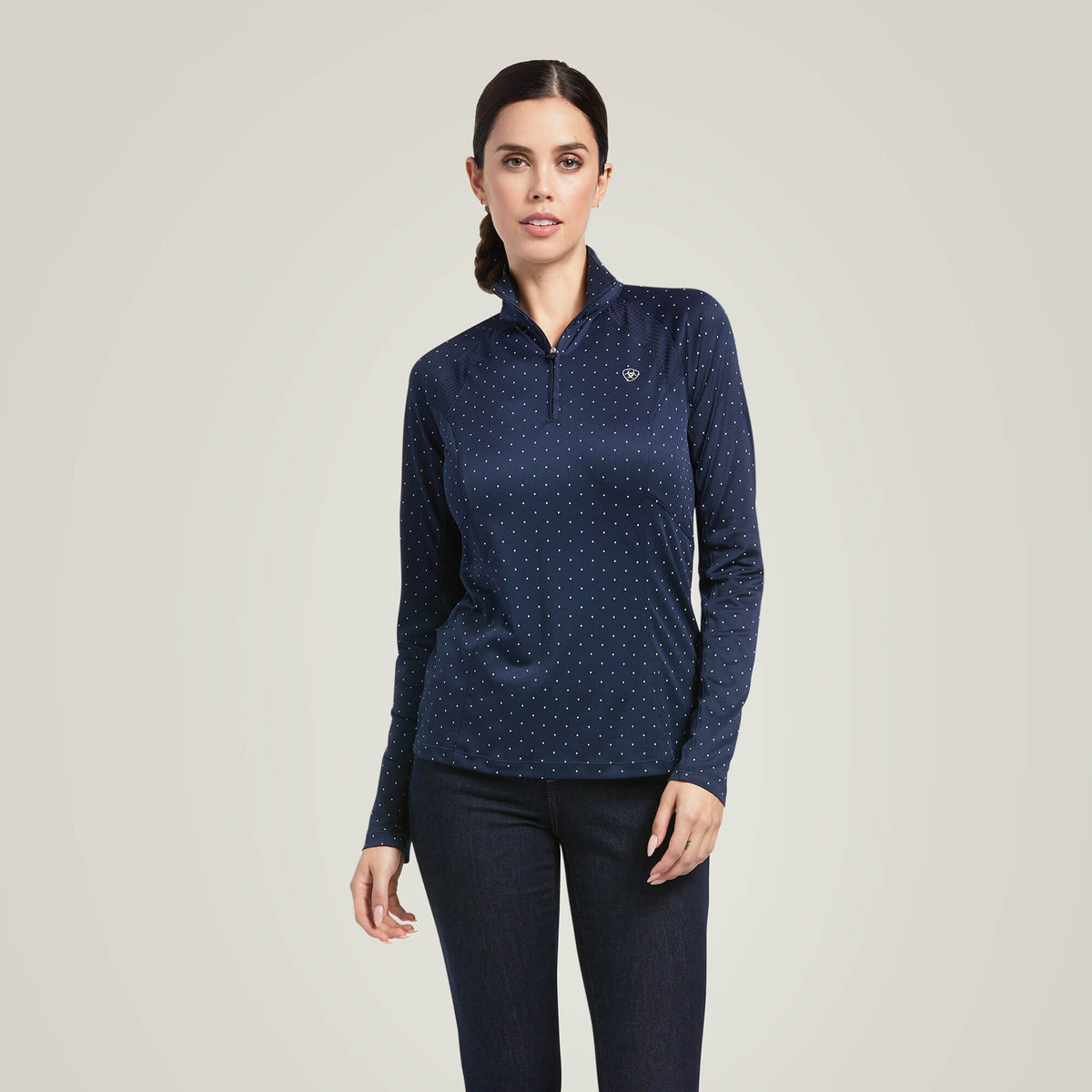 Ariat Women's Sunstopper 2.0 1/4 Zip Baselayer