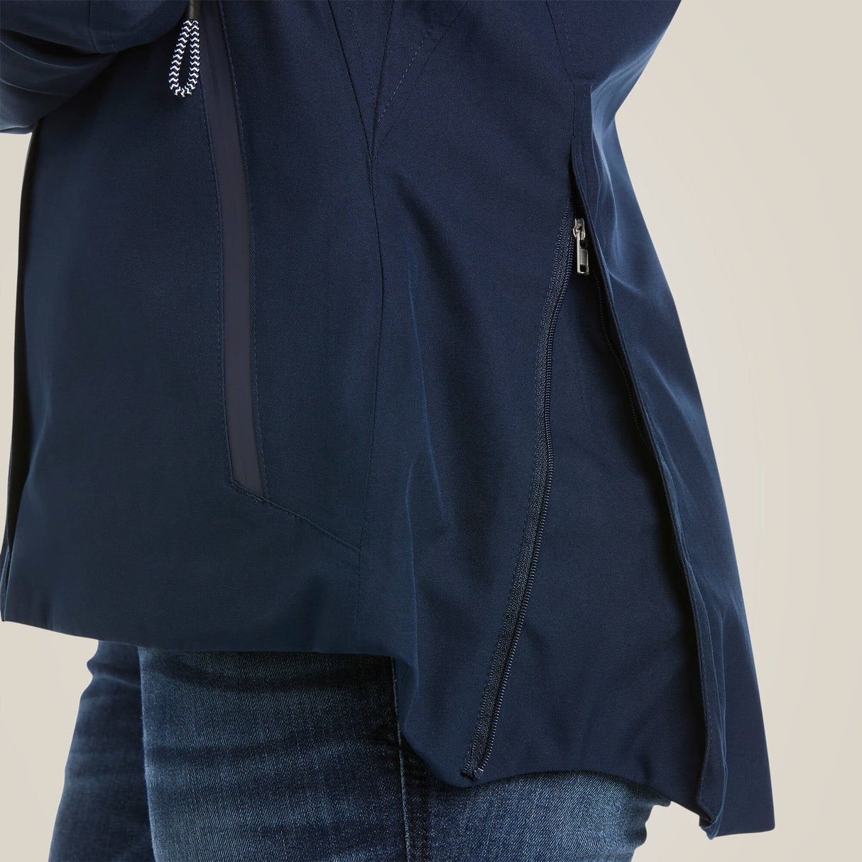 Ariat Women's Coastal Waterproof Jacket #colour_navy