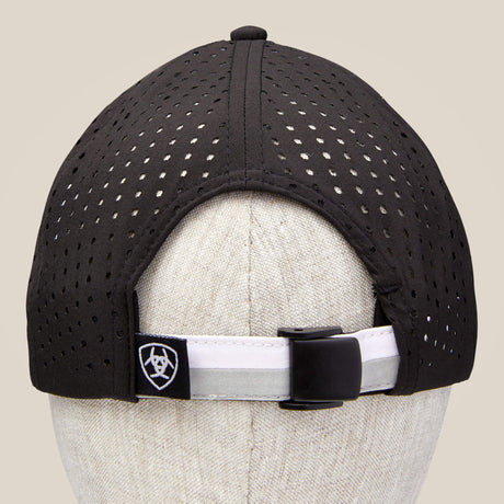 Ariat Tri Factor Cap - Chocolate Brown - Black
