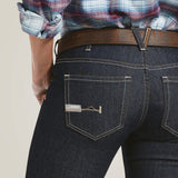 Ariat Women's Rebar  DuraStretch Raven Straight Leg Jean