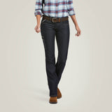 Ariat Women's Rebar  DuraStretch Raven Straight Leg Jean