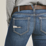 Ariat Women's Rebar Mid Rise Riveter DuraStretch Straight Leg Jeans
