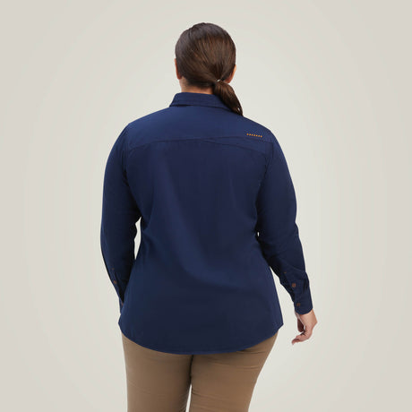 Ariat Women's Rebar Washed Twill   Work Shirt