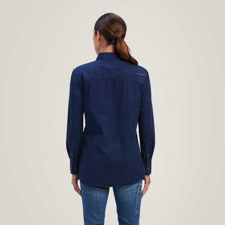 Ariat Women's Rebar Washed Twill   Work Shirt