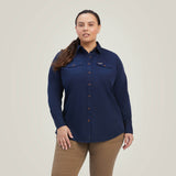 Ariat Women's Rebar Washed Twill   Work Shirt