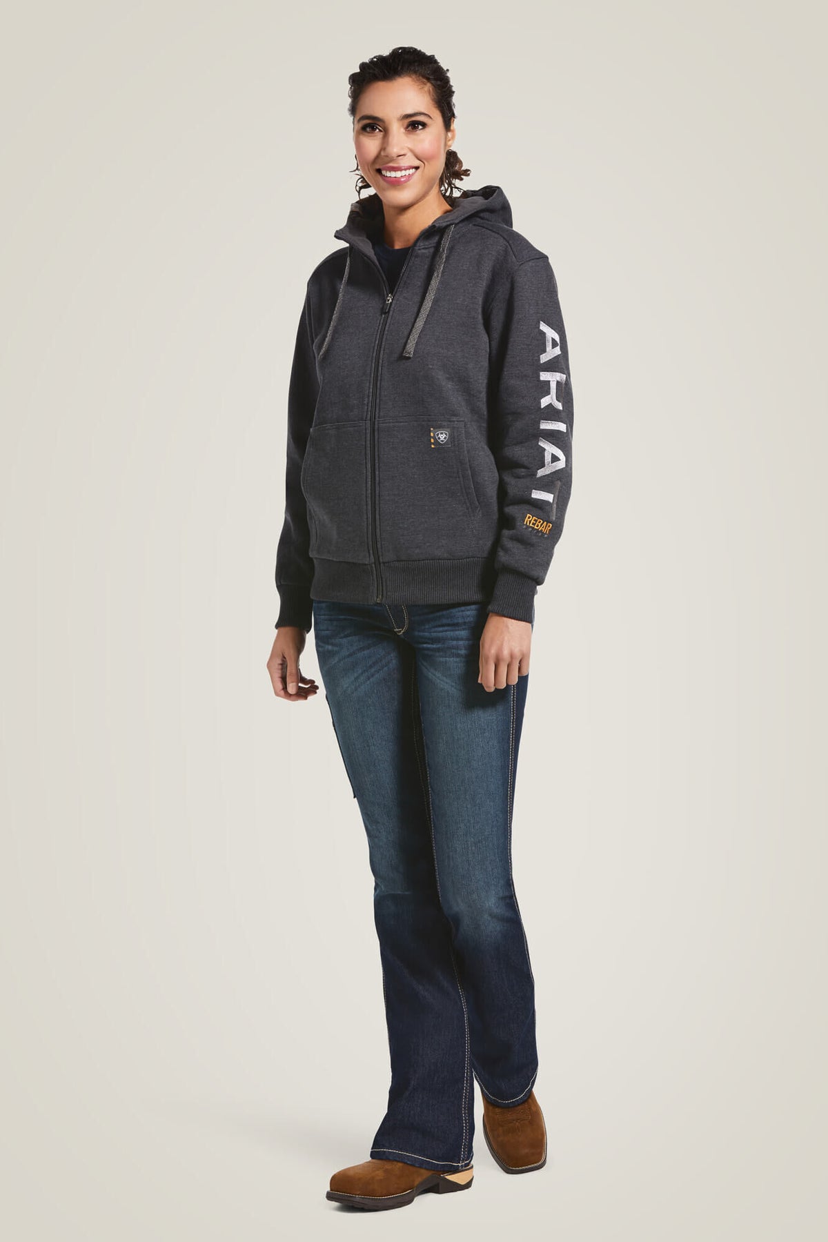 Ariat Women's Rebar All-Weather Full Zip Hoodie