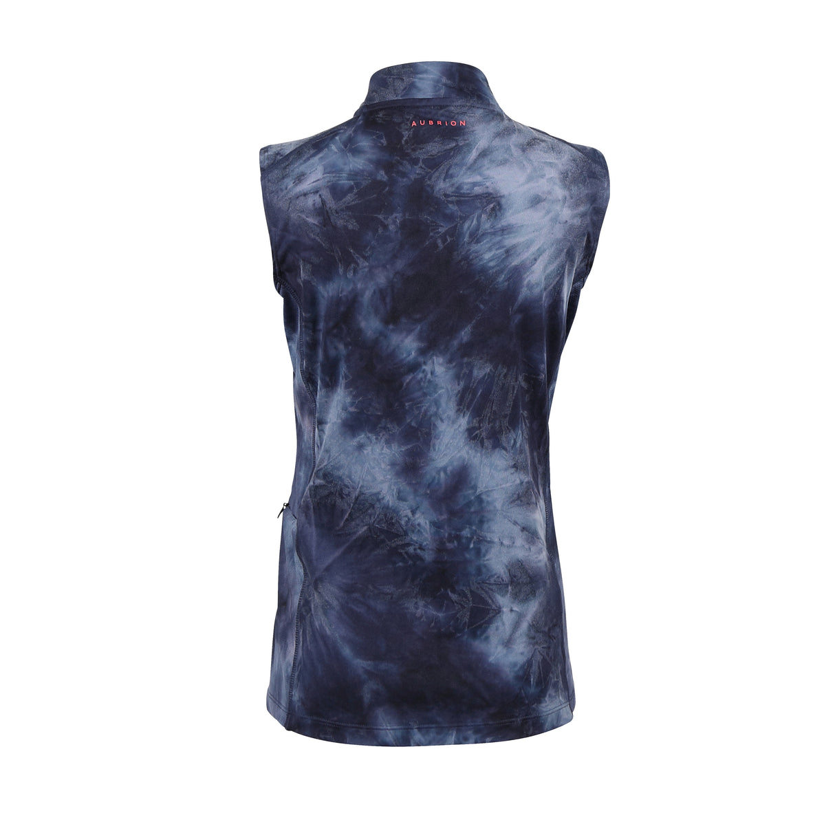 Shires Aubrion Revive Young Rider Sleeveless Base Layer #colour_navy-tie-dye