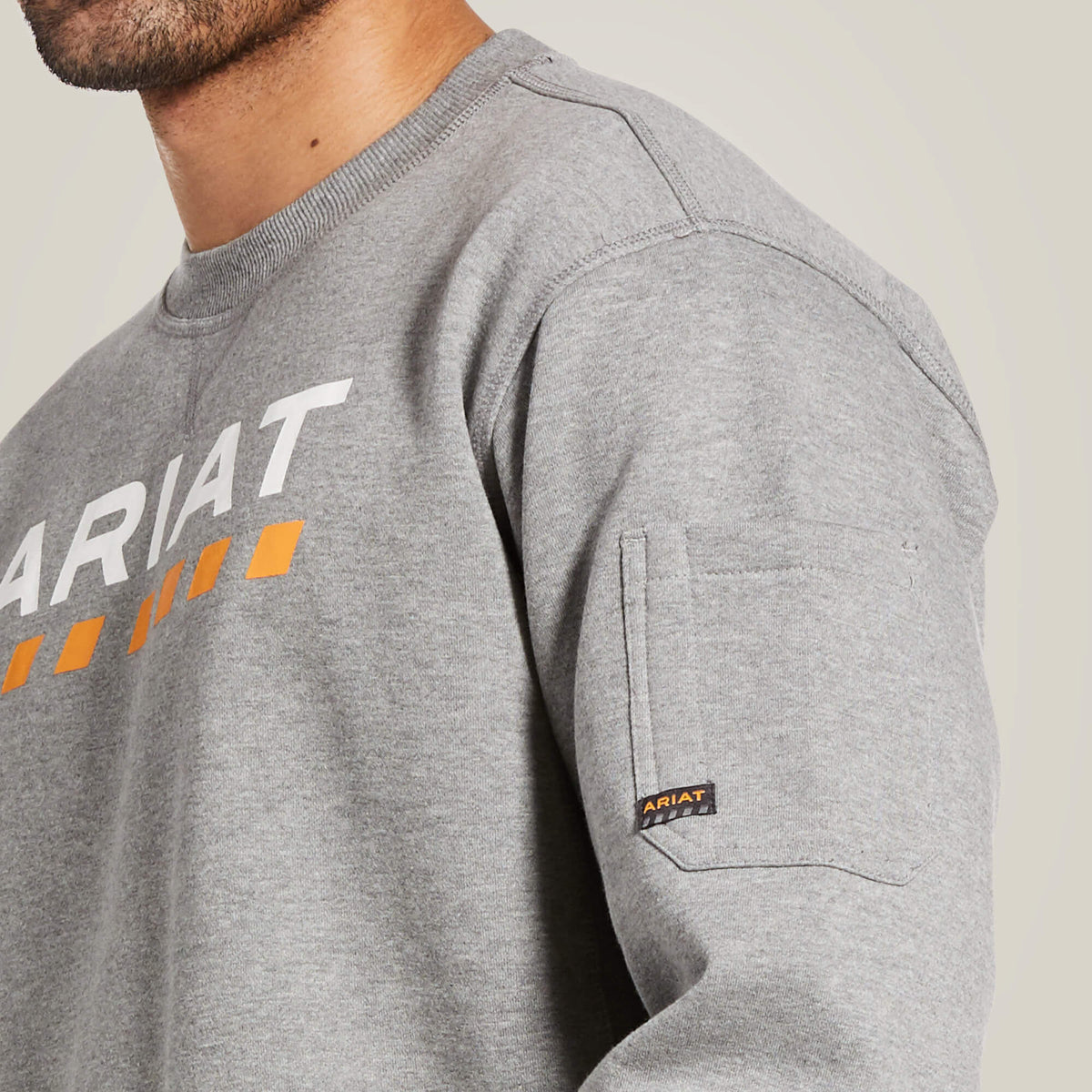 Ariat Men's Rebar Workman Logo Sweatshirt