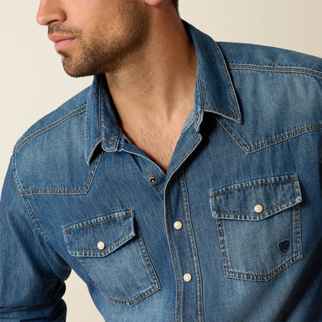 Ariat Men's Denim Retro Fit Shirt
