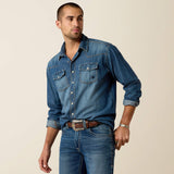 Ariat Men's Denim Retro Fit Shirt