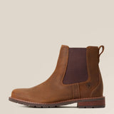 Ariat Women's Wexford Waterproof Chelsea Boot - Dark Brown - Weathered Brown