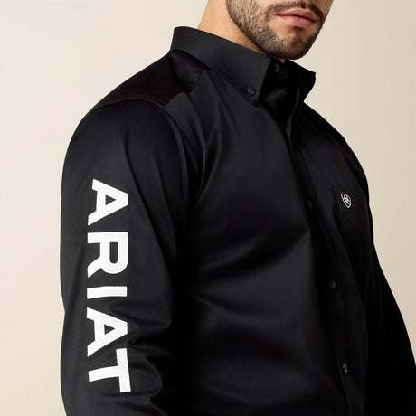 Ariat Men's Team Logo Twill Fitted Shirt