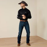 Ariat Men's Team Logo Twill Fitted Shirt