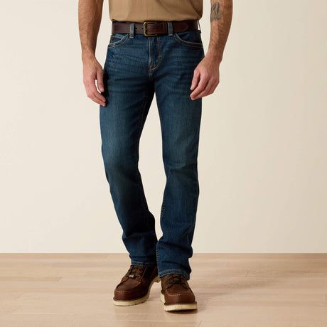 Ariat Men's Rebar M7 Slim DuraStretch Edge Stackable Straight Leg Jean