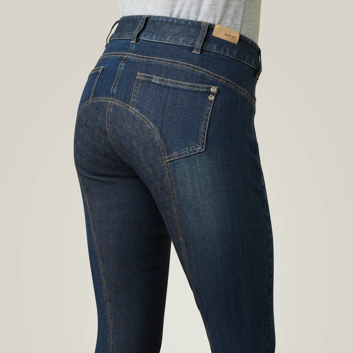 Ariat Women's Halo Denim Full Seat  Breech