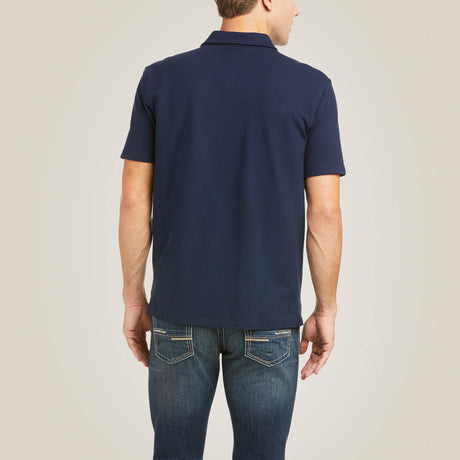Ariat Men's Medal Button Polo