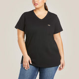 Ariat Women's Rebar Cotton Strong V-Neck Top