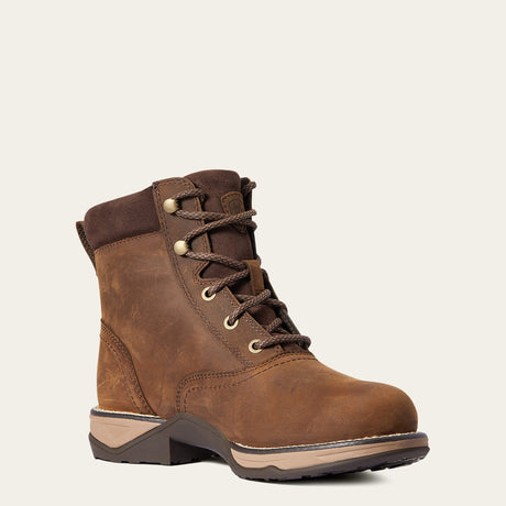 Ariat Women's Anthem Round Toe Lacer Waterproof Boot