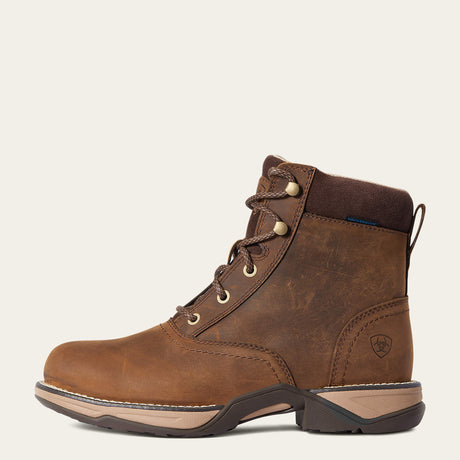 Ariat Women's Anthem Round Toe Lacer Waterproof Boot